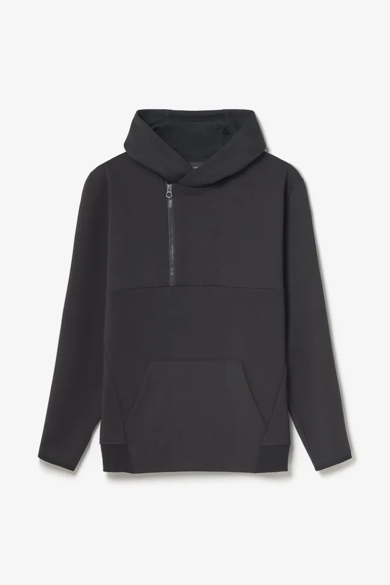 Le Temps des Cerises Sweat A Capuche Provis Noir-Homme Sweats