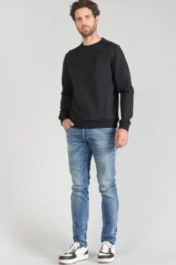 Le Temps des Cerises Sweat Biro Noir-Homme Sweats