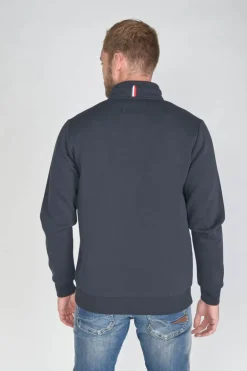 Le Temps des Cerises Sweat Goal Bleu Nuit-Homme Pulls & Cardigans