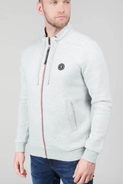 Le Temps des Cerises Sweat Goal Gris Clair-Homme Sweats