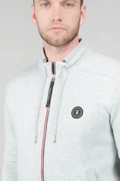 Le Temps des Cerises Sweat Goal Gris Clair-Homme Sweats