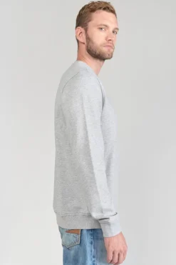 Le Temps des Cerises Sweat Stipa Gris Chine-Homme Sweats