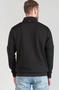 Le Temps des Cerises Sweat Zippe Gimo Noir-Homme Sweats