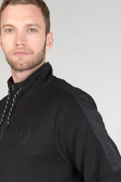 Le Temps des Cerises Sweat Zippe Gimo Noir-Homme Sweats