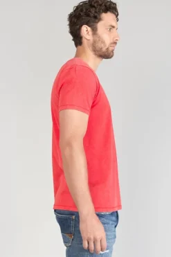 Le Temps des Cerises T-Hirt Brown Corail-Homme T-Shirts & Polos