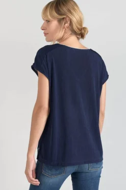 Le Temps des Cerises Top Sidy Bleu Marine-Femme T-Shirts & Débardeurs