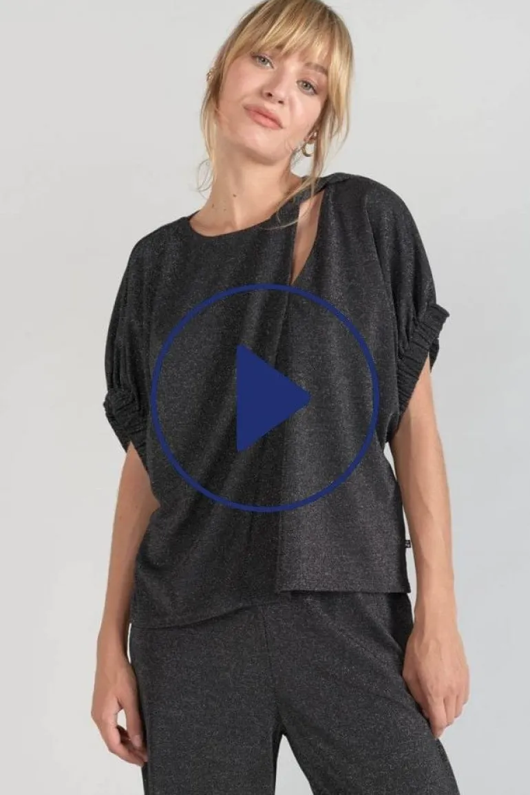 Le Temps des Cerises Top Winslet Noir Irise-Femme Tops