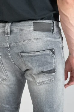 Le Temps des Cerises Triolet 700/11 Adjusted Jeans Destroy Gris N°2-Homme Coupe Adjusted