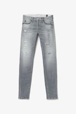 Le Temps des Cerises Triolet 700/11 Adjusted Jeans Destroy Gris N°2-Homme Coupe Adjusted