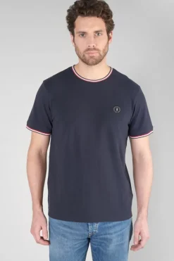 Le Temps des Cerises T-Shirt Abot Bleu Nuit-Homme T-Shirts & Polos