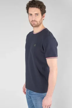 Le Temps des Cerises T-Shirt Abot Bleu Nuit-Homme T-Shirts & Polos