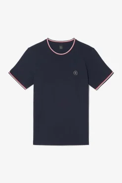 Le Temps des Cerises T-Shirt Abot Bleu Nuit-Homme T-Shirts & Polos
