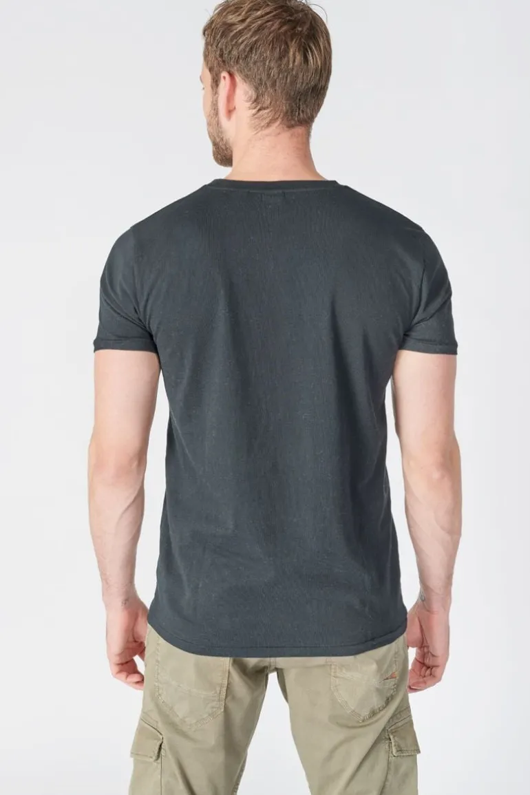 Le Temps des Cerises T-Shirt Brown Noir-Homme T-Shirts & Polos