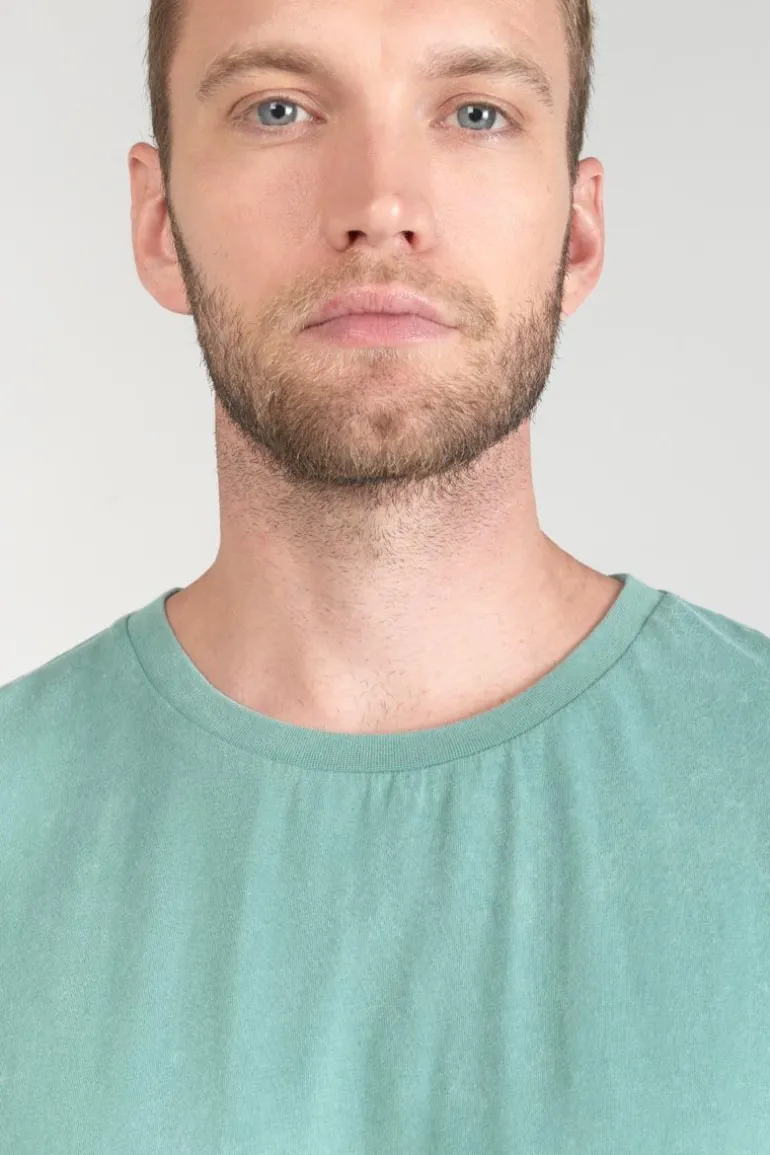 Le Temps des Cerises T-Shirt Brown Vert D'Eau-Homme T-Shirts & Polos