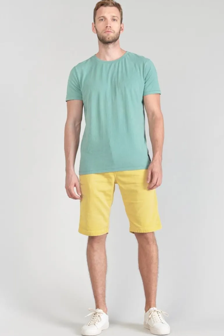 Le Temps des Cerises T-Shirt Brown Vert D'Eau-Homme T-Shirts & Polos