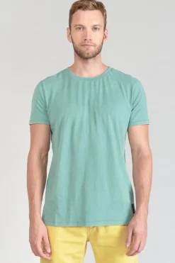 Le Temps des Cerises T-Shirt Brown Vert D'Eau-Homme T-Shirts & Polos
