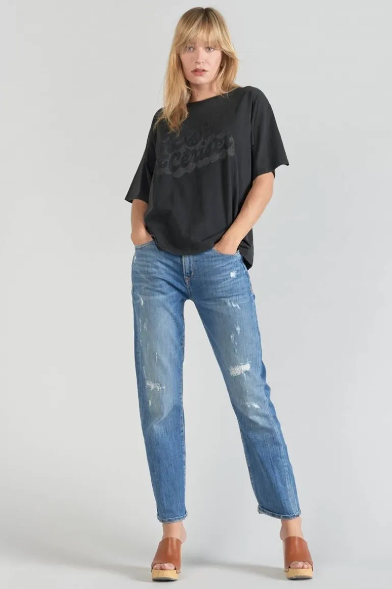 Le Temps des Cerises T-Shirt Cassio Noir-Femme T-Shirts & Débardeurs