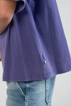 Le Temps des Cerises T-Shirt Cassio Violet-Femme T-Shirts & Débardeurs