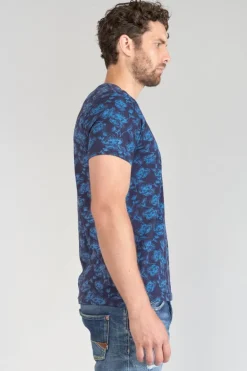 Le Temps des Cerises T-Shirt Conit A Motif Feuilles-Homme T-Shirts & Polos