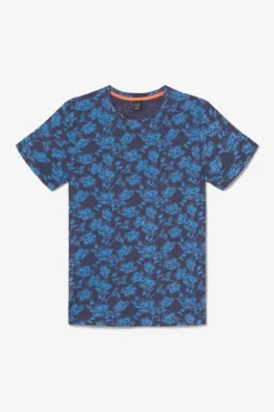 Le Temps des Cerises T-Shirt Conit A Motif Feuilles-Homme T-Shirts & Polos