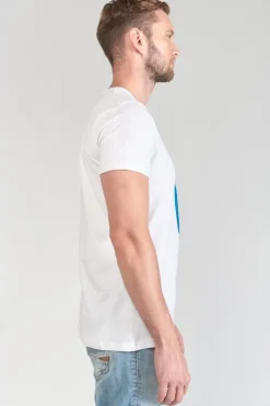 Le Temps des Cerises T-Shirt Gan Blanc Imprime-Homme T-Shirts & Polos