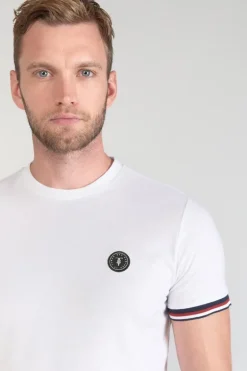 Le Temps des Cerises T-Shirt Grale Blanc-Homme T-Shirts & Polos