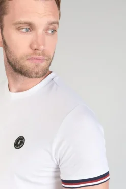 Le Temps des Cerises T-Shirt Grale Blanc-Homme T-Shirts & Polos