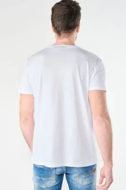 Le Temps des Cerises T-Shirt Paia Blanc-Homme T-Shirts & Polos