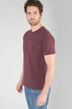 Le Temps des Cerises T-Shirt Paia Lie De Vin-Homme T-Shirts & Polos