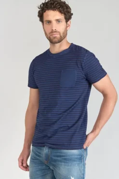 Le Temps des Cerises T-Shirt Rable A Rayures-Homme T-Shirts & Polos