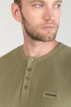 Le Temps des Cerises T-Shirt Talem Kaki-Homme T-Shirts & Polos