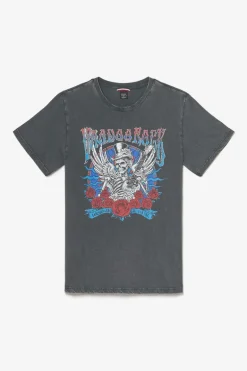 Le Temps des Cerises T-Shirt Tije Gris Delave Imprime-Homme T-Shirts & Polos