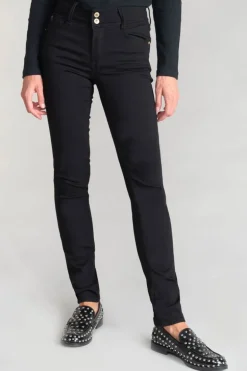 Le Temps des Cerises Ultra Pulp Slim Taille Haute Jeans Noir N°0-Femme Coupe Slim