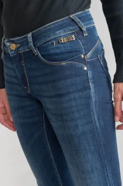 Le Temps des Cerises Urselle Pulp Slim Jeans Vintage Bleu N°1-Femme Coupe Slim