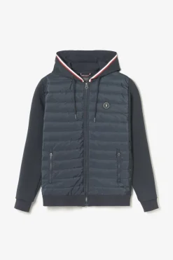 Le Temps des Cerises Veste Bi-Matiere Thol Bleu Marine-Homme Vestes & Manteaux