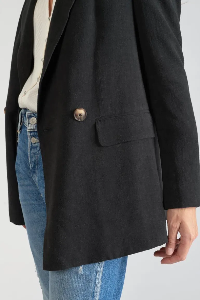 Le Temps des Cerises Veste Blazer Bek Noire-Femme Vestes & Blousons