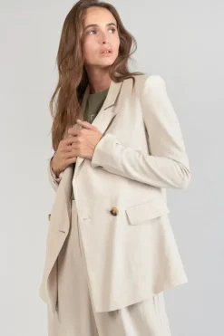 Le Temps des Cerises Veste Blazer Bek Sable-Femme Vestes & Blousons