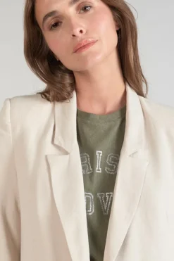 Le Temps des Cerises Veste Blazer Bek Sable-Femme Vestes & Blousons