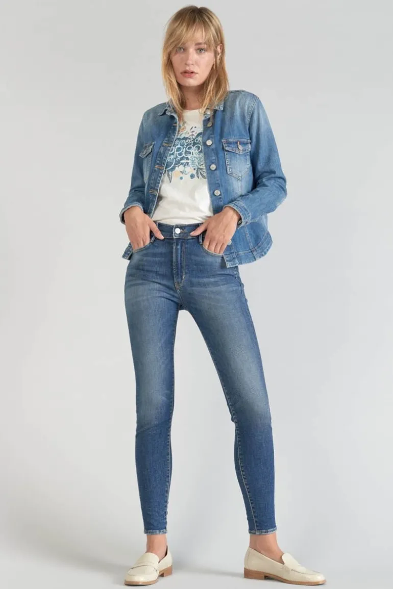 Le Temps des Cerises Veste En Jeans Bleu Lilly-Femme Chemises Et Vestes