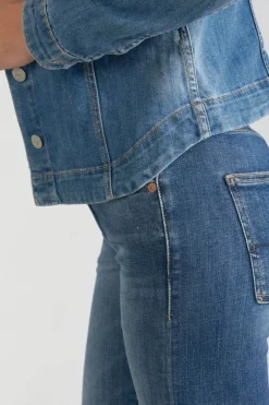 Le Temps des Cerises Veste En Jeans Bleu Lilly-Femme Chemises Et Vestes