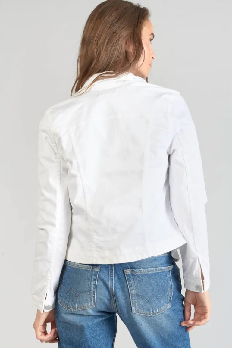 Le Temps des Cerises Veste En Jeans Lilly Blanche-Femme Chemises Et Vestes