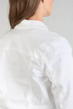 Le Temps des Cerises Veste En Jeans Lilly Blanche-Femme Chemises Et Vestes