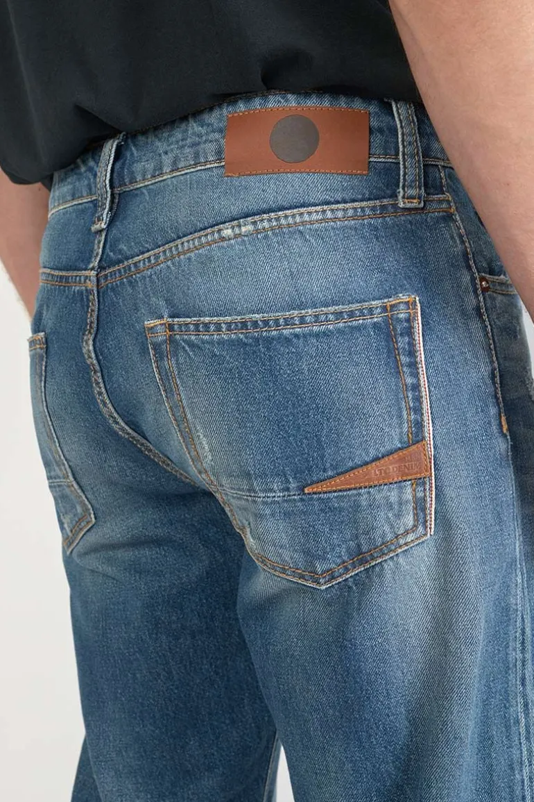 Le Temps des Cerises Vintage 700/20 Regular Jeans Destroy Vintage Bleu N°3-Homme Coupe Regular Confort