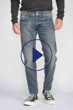 Le Temps des Cerises Wall 700/11 Adjusted Jeans Gris N°2-Homme Coupe Adjusted